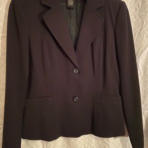 Rafaella Petites Black Blazer Sz 6P